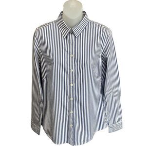 Banana Republic Shirt Button Down Collared Long Sleeve Size 10